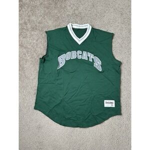 Vintage Mens Jersey Tank Top 90s OHIO BOBCATS NCAA College Football, Size 48